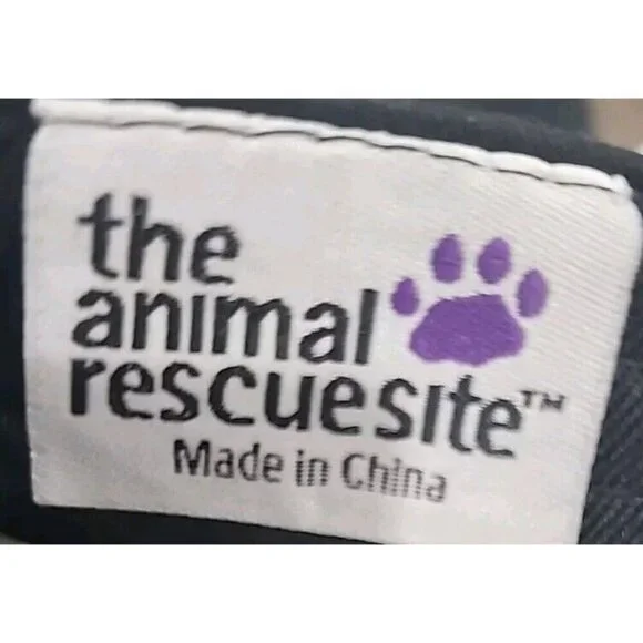 Bling Purple Paw Black Hat Military Cap Cotton NWOT Women's Adjustable - Picture 9 of 10